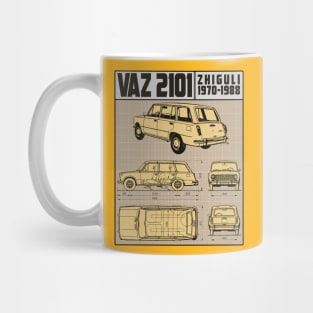 VAZ-2101 ZHIGULI LADA CAR Mug